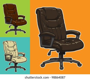 Vector Color Office Chair