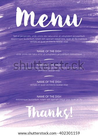 Vector color padded. Imitation streaks paint brush.