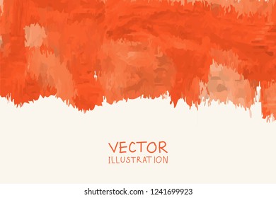 Vector color paint poster templates. Hand drawn Watercolor stain backgrounds. Ink Abstract background for card, brochure, banner, web design.