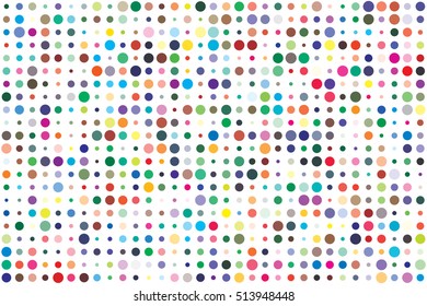 Vector color palette. 726 different colors. Pattern size 231 x 154 mm. Seamless