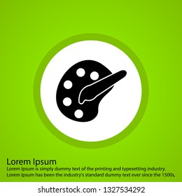 Vector Color palette Icon
