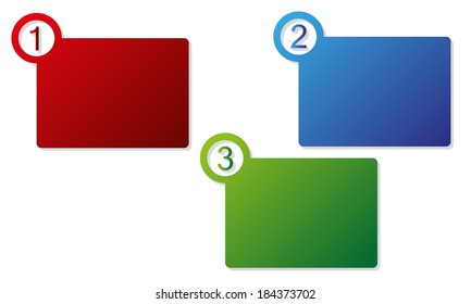 vector color paper options