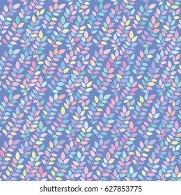 Vector color pattern. Floral background