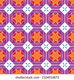 Vector color pattern. Geometric background