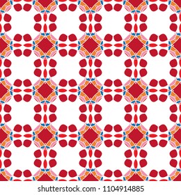 Vector color pattern. Geometric background