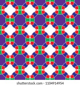 Vector color pattern. Geometric background