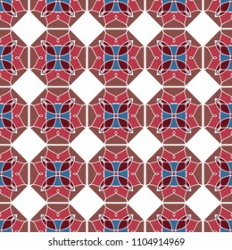 Vector color pattern. Geometric background