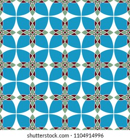 Vector color pattern. Geometric background