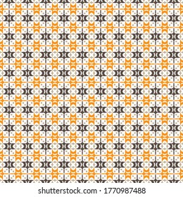 Vector color pattern. Geometric background design for the fabric.Beautiful vintage pattern.