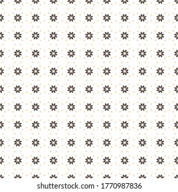 Vector color pattern. Geometric background design for the fabric.Beautiful vintage pattern.