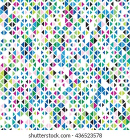 Vector color pattern. Geometric color background