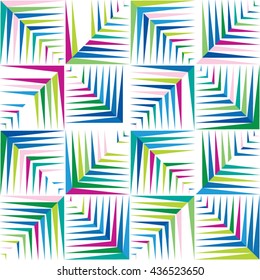 Vector color pattern. Geometric color background