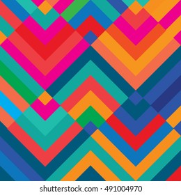 Vector color pattern. Geometric background