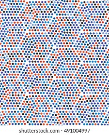 Vector color pattern. Geometric background