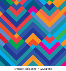 Vector color pattern. Geometric background