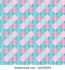 Vector color pattern. Geometric background