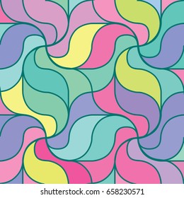 Vector color pattern. Geometric background