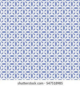 Vector color pattern. Geometric blue background