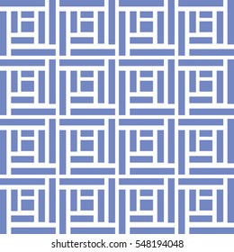 Vector color pattern. Geometric blue background