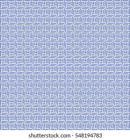 Vector color pattern. Geometric blue background