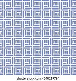 Vector color pattern. Geometric blue background