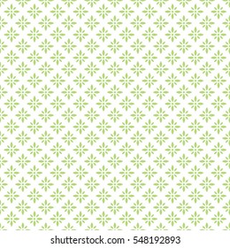 Vector color pattern. Geometric grean background
