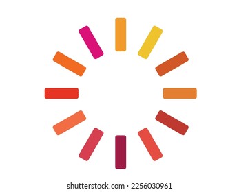 vector color Plate create by illustration