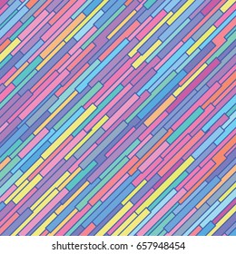 Vector color rectangle pattern. Geometric background