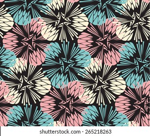 vector color seamless pattern. modern stylish texture. endless abstract background