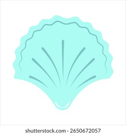 Ícone de sombra de cor vetorial para cerastoderma