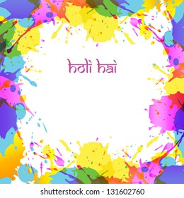 vector color splash background design