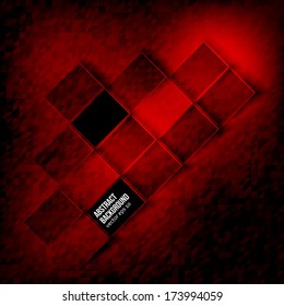 Vector color squares. Abstract background