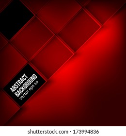 Vector color squares. Abstract background