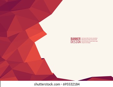 Vector Color Triangle Design Templates for Brochures, Flyers, Mobile Technologies, Applications, Online Services, Typographic Emblems, Logo, Banners and Infographic. Abstract Modern Background.