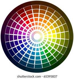 Vector Color Wheel