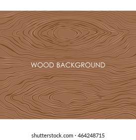 Vector color wood background. Simple vector wood texture with place for your text.