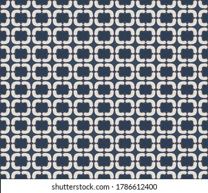 Vector colored abstract seamless texture rectangles. Blue background.