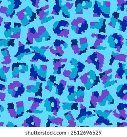 Vector - colored alphabeth seamless pattern.