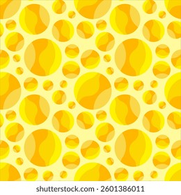 Vector - colored balls and balloons seamless pattern, modern art.