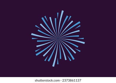 vector colored firework editable background image