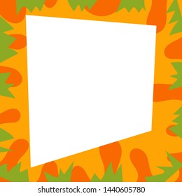 Vector Colored intersecting spots and bizarre shapes. Design backgrounds for social media. Abstract background with copy space for text. Templates for covers, Wallpapers, posters.