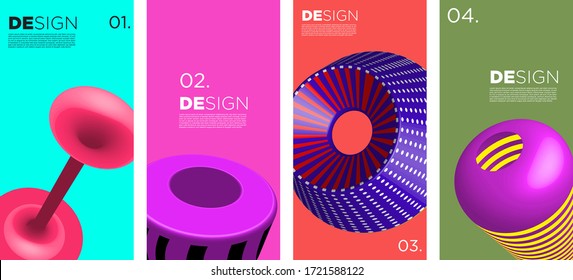 Vector Colorful Abstract 3d geometric,background for poster, cover,presentation, and website design