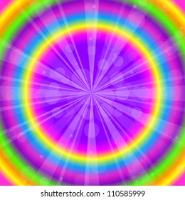 Vector colorful abstract background