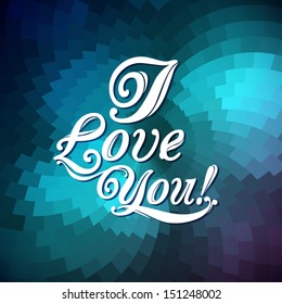 Vector colorful abstract background