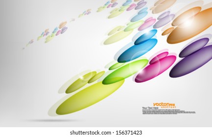 Vector Colorful Abstract Background