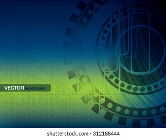 Vector Colorful Abstract Background.