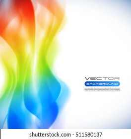 Vector colorful abstract background