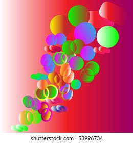 Vector colorful abstract background