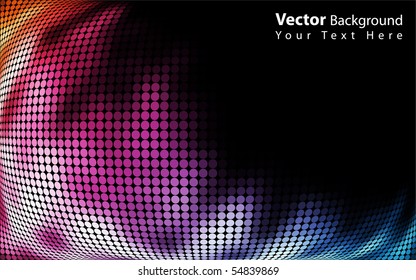 Vector colorful abstract background