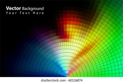 Vector colorful abstract background